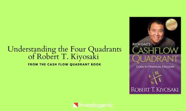 Four Quadrants of Robert T. Kiyosaki from the Cashflow Quadrant book